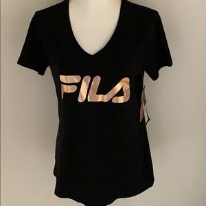 Fila Long V-Neck Tee